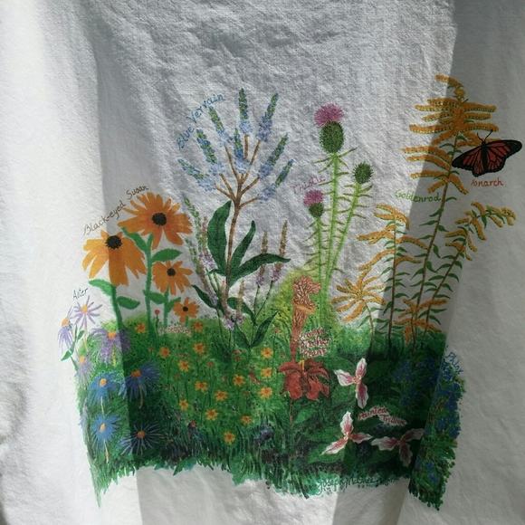 Vintage botanical bomber jacket - Picture 5 of 8